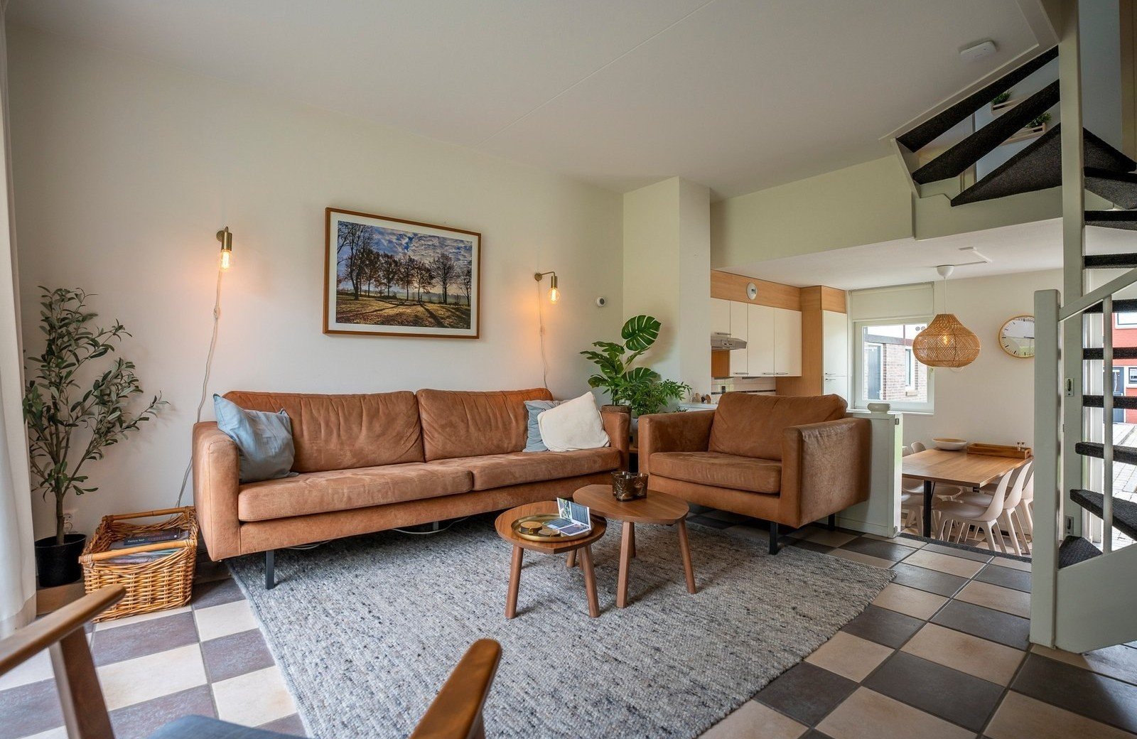 6 persoons premium vakantiewoning mechelerhof huisje 212 woonkamer