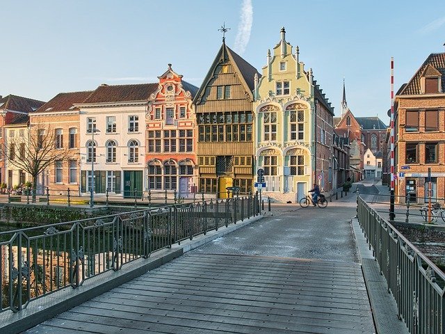 Die Stadt Mechelen ist gut erreichbar von der Ferienwohnung Mechelen