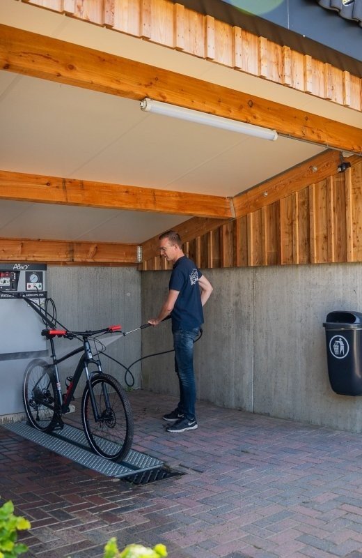 Fahrrad Reinigungsstation